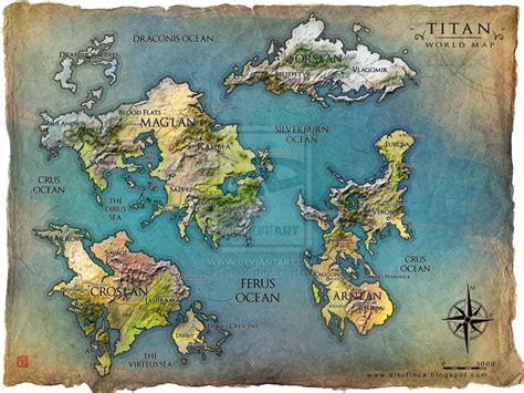 Attack On Titan World Map